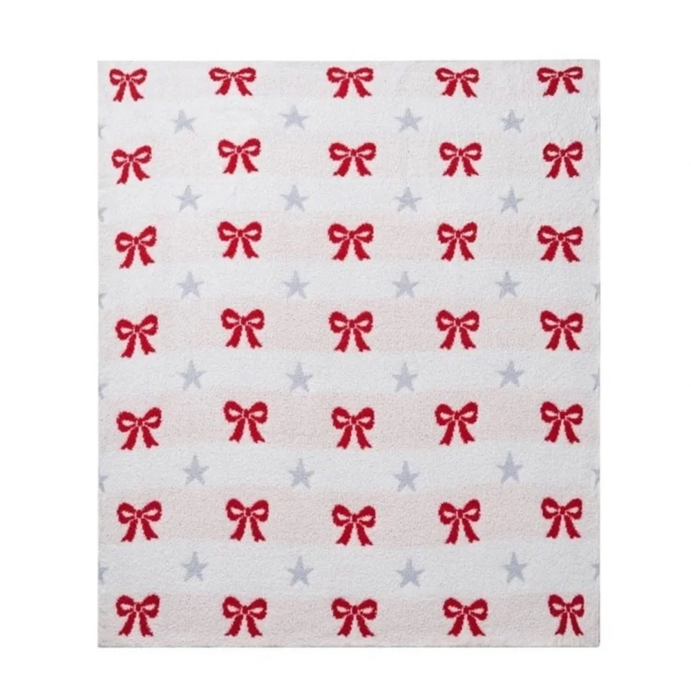 My Texas House Bows and Stars Throw, Red/White/Blue - Walmart 2026